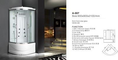Modern Steam Shower