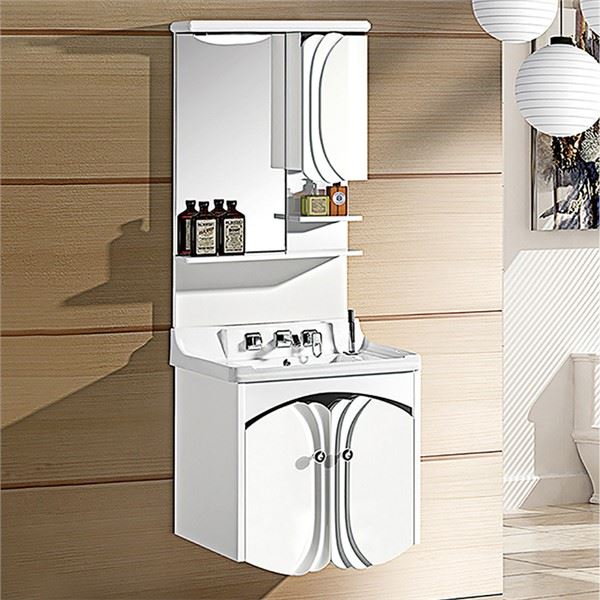 Lacquer Wall Mounted Bathroom Cabinet