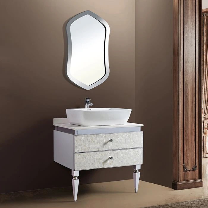 Stainless Steel Sliding Door Bathroom Cabinet