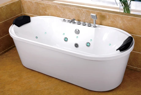 Freestanding Rectangular Soaking Tub